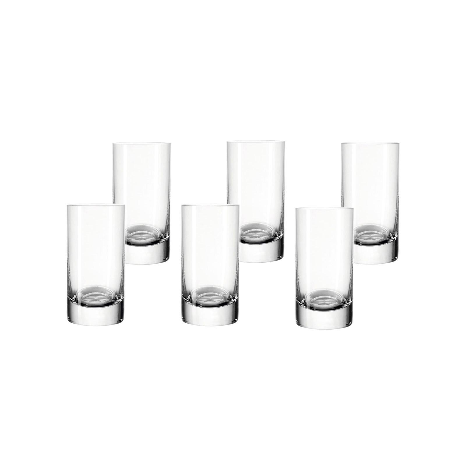 SCHNAPSGLÄSER Easy+ transparent 40 ml 6er Set - Transparent, Glas (0.05L) - Leonardo Living