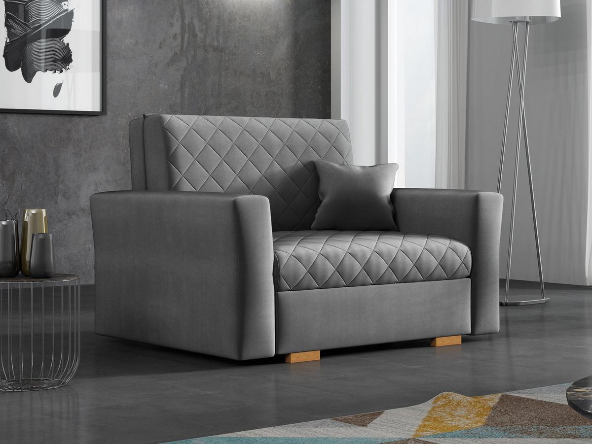 SCHLAFSOFA Viva Caro I - Greige/Braun, Holz/Textil (115/85/98cm) - MIRJAN24