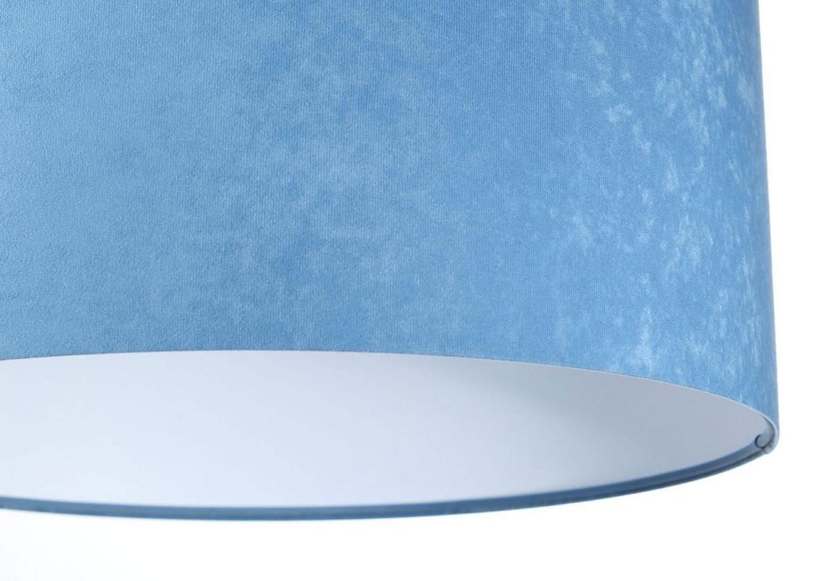HÄNGELEUCHTE Blau 30/20 cm - Blau/Weiß, Kunststoff (30/0.45/20cm) - ONZENO