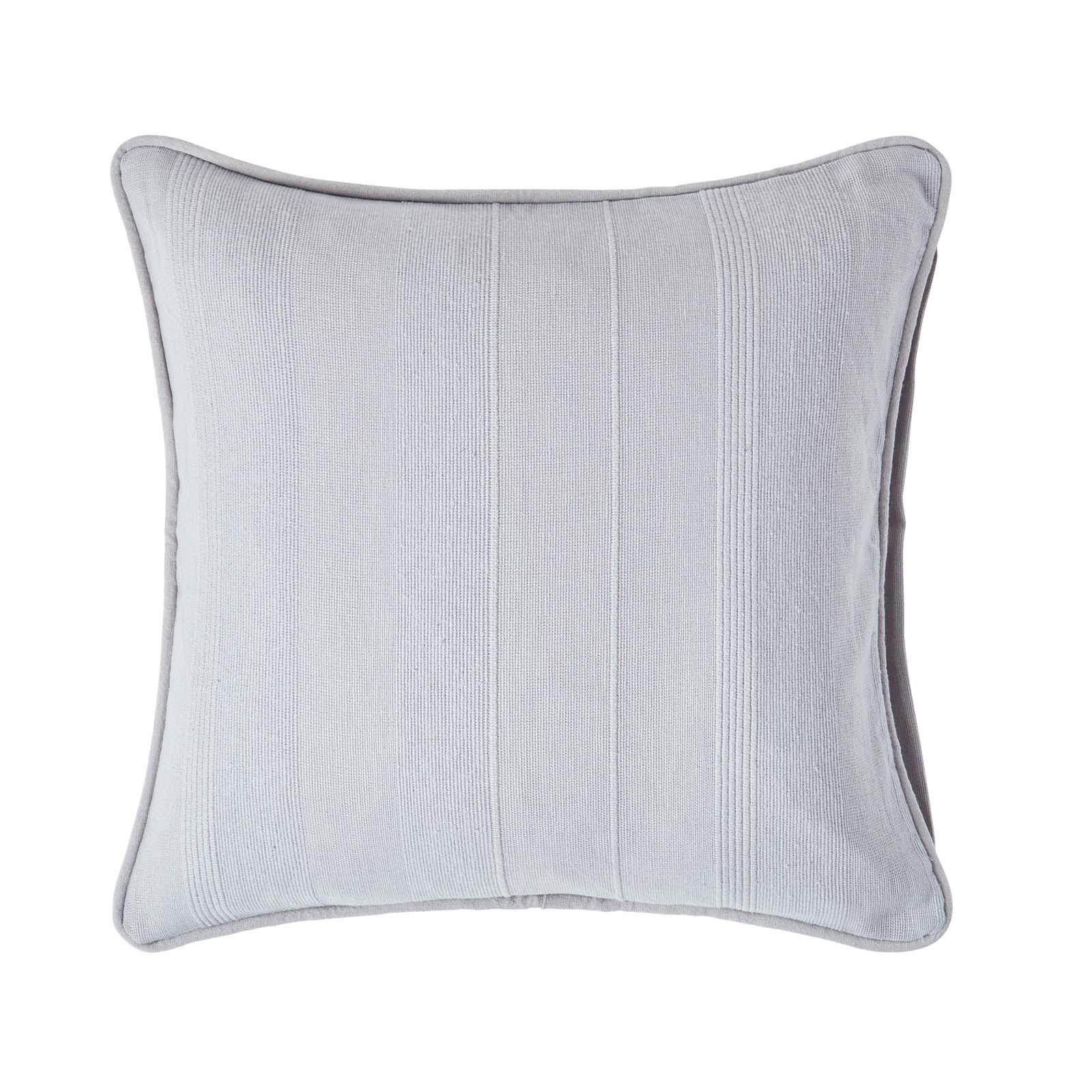 KISSENHÜLLE Rajput 60/60 cm, 100% Baumwolle - Hellgrau, Textil (60/60cm) - Homescapes