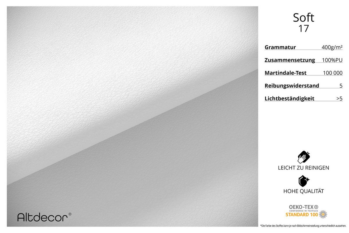 BOXBETT AMAY-Z - 140x200 cm - H3 - Weiß Hochglanz - Weiß, Holzwerkstoff (140/200cm) - ALTDECOR