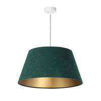 HÄNGELEUCHTE Grün 50/27 cm - Goldfarben/Grün, Kunststoff (50/1.3/27cm) - ONZENO