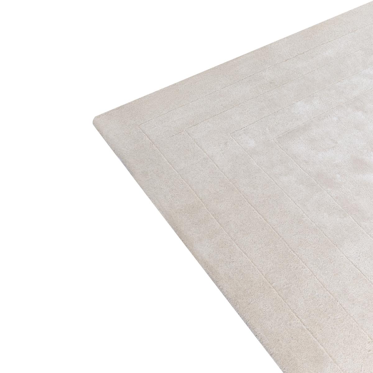 TEPPICH Hellbeige 160/230 cm Viskose Amado - Beige, Textil (160/230cm) - Beliani