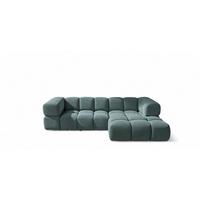 ECKSOFA Blanche In Puente - Blau, Holzwerkstoff/Textil (150/280cm) - Fun Möbel