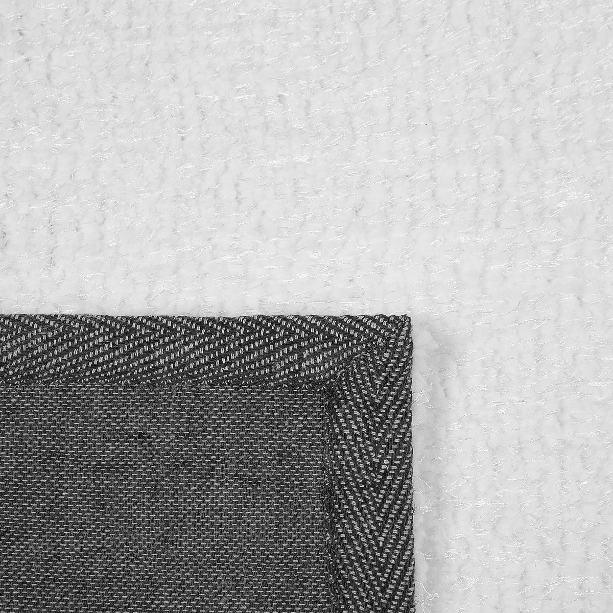SHAGGY-TEPPICH Demre 150/80 cm - Weiß, Kunststoff (80/150cm) - Beliani