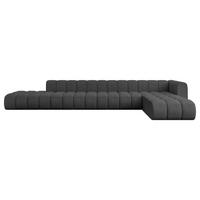 ECKSOFA modulares Sofa Zuvon-L3 - 478x177x70 cm Grau - Grau, Holzwerkstoff/Textil (478/177cm) - ALTDECOR