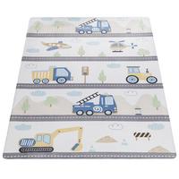 KINDERTEPPICH Waschbar, mit Straße-Motiv, Mehrfarbig, 155 x 230 cm - Multicolor, Textil (155/230cm) - KADIMA DESIGN