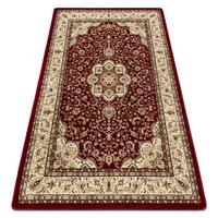 TEPPICH Royal 100/200 cm - Rot, Textil (100/200cm) - rugsX