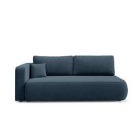 SOFA Antonio 3 Sitzplätze Blau - Blau, Holz (228/82/106cm) - Petits-meubles