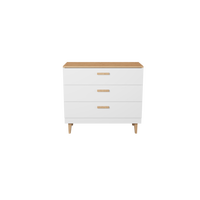KOMMODE Denver Weiß 100/90/47 - Weiß, Holzwerkstoff (100/90/47cm) - RAUMHIRSCH FURNITURE