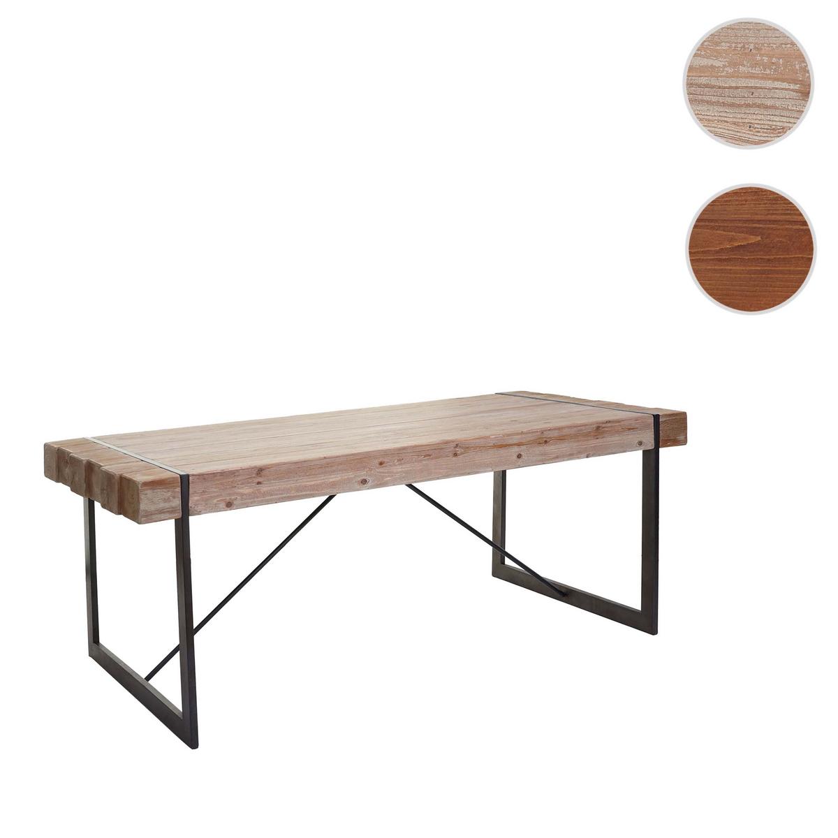 ESSZIMMERTISCH eckig Braun - Braun, Holz (90/160/80cm) - MCW