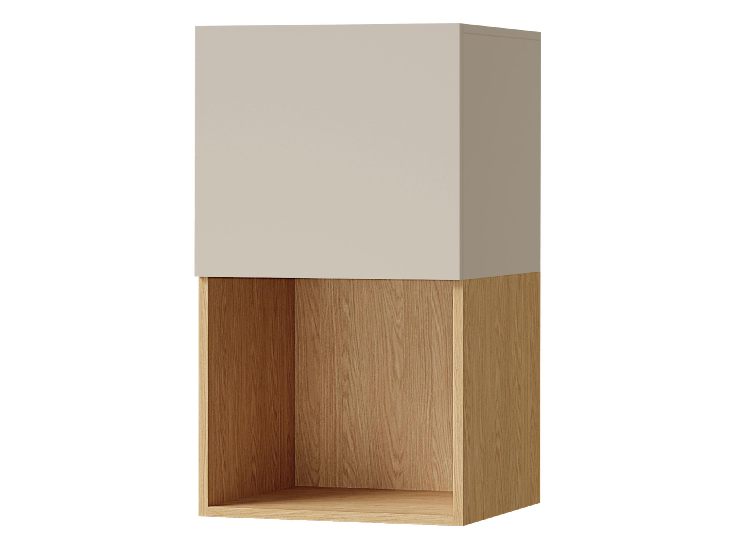 HÄNGESCHRANK Lorin LO14 - Kaschmir/Eichefarben, Holzwerkstoff (45/78/40cm) - MIRJAN24