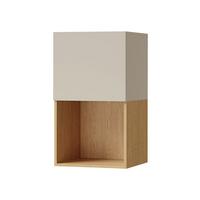HÄNGESCHRANK Lorin LO14 - Kaschmir/Eichefarben, Holzwerkstoff (45/78/40cm) - MIRJAN24