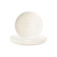 FRÜHSTÜCKSTELLER Savona Fine Diamond creme ø 22,6 cm 6er Set - Creme, Keramik (22.6cm) - Seltmann Weiden