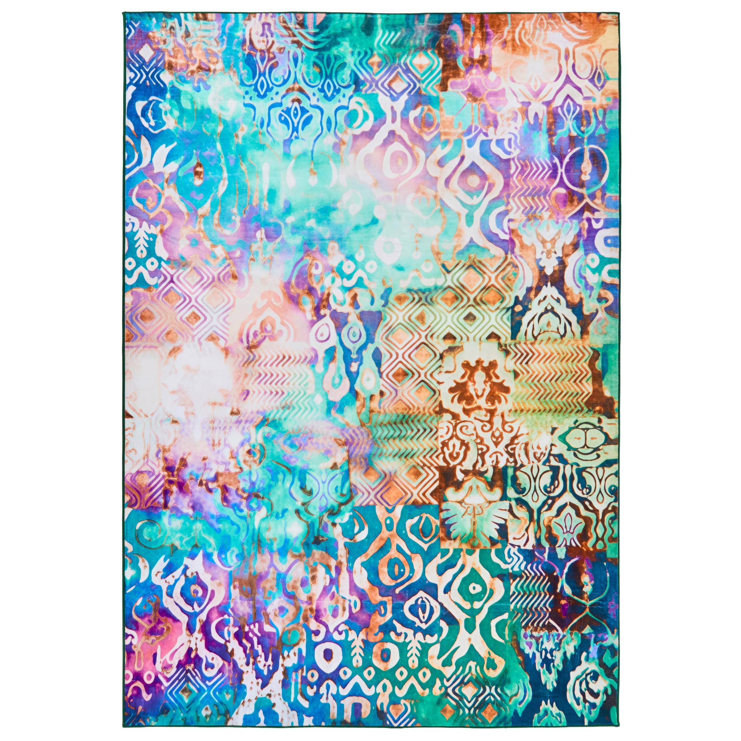 TEPPICH Bunt 160/230 cm Isvanta - Multicolor, Textil (160/230cm) - Beliani