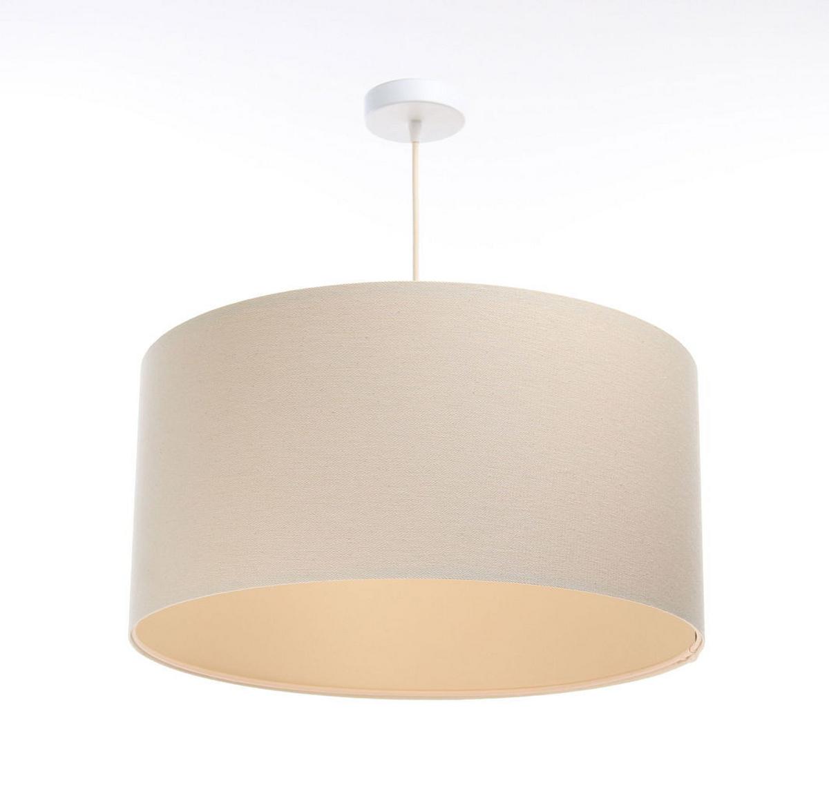 HÄNGELEUCHTE Beige 30/20 cm - Beige, Kunststoff (30/0.4/20cm) - ONZENO