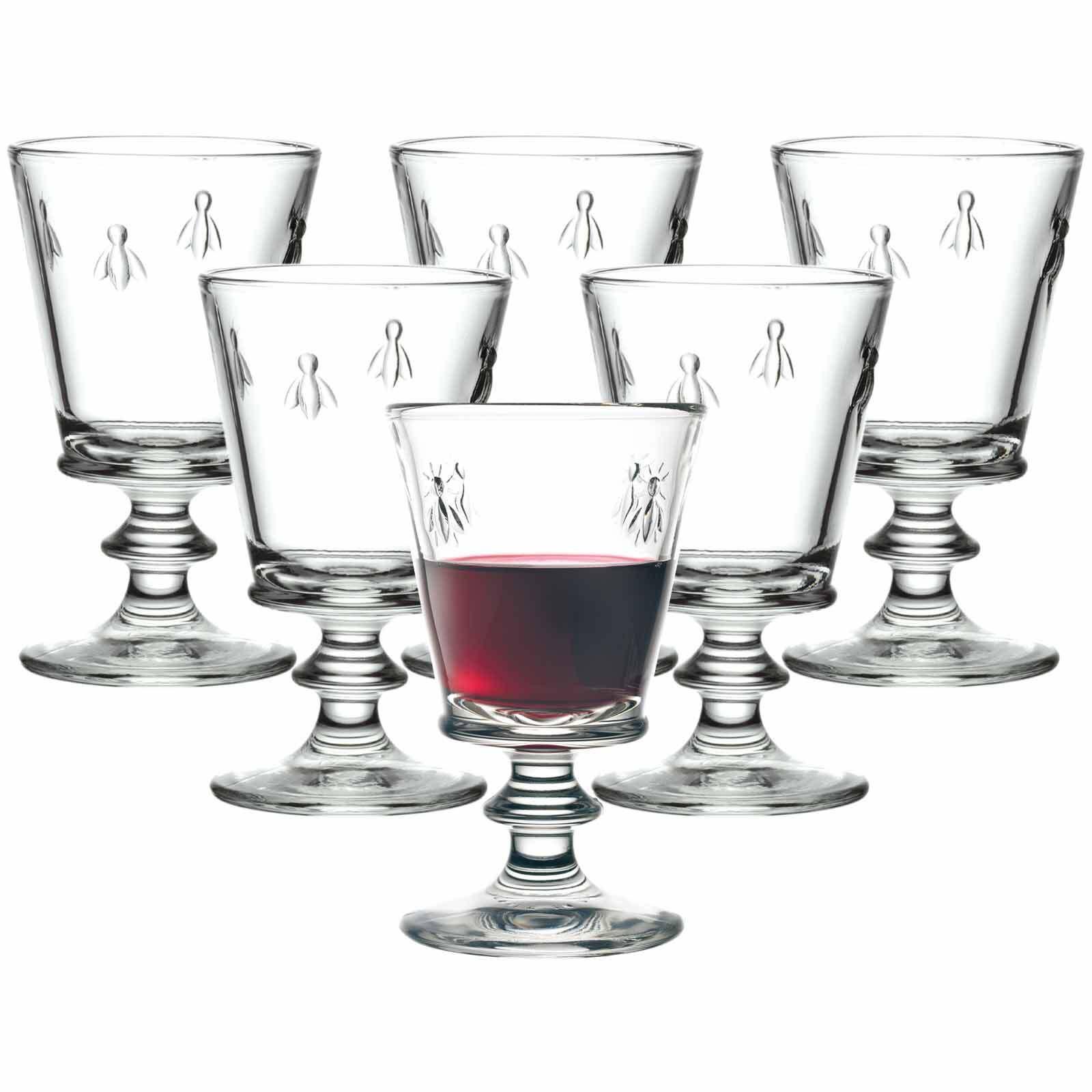 ROTWEINGLÄSER Biene Abeille transparent 350 ml 6er Set - Transparent, Glas (0.35L) - La Rochère