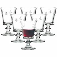 ROTWEINGLÄSER Biene Abeille transparent 350 ml 6er Set - Transparent, Glas (0.35L) - La Rochère