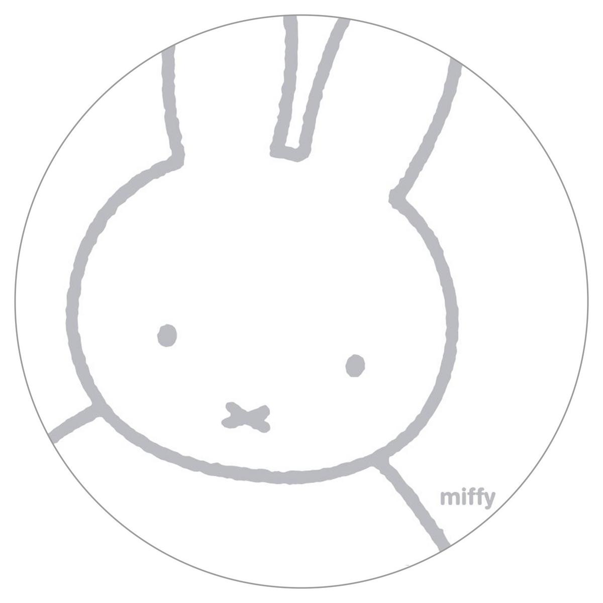 LAUFGITTER 6-eckig Miffy - Weiß, Holzwerkstoff (118.5/72.5/103.5cm) - Roba
