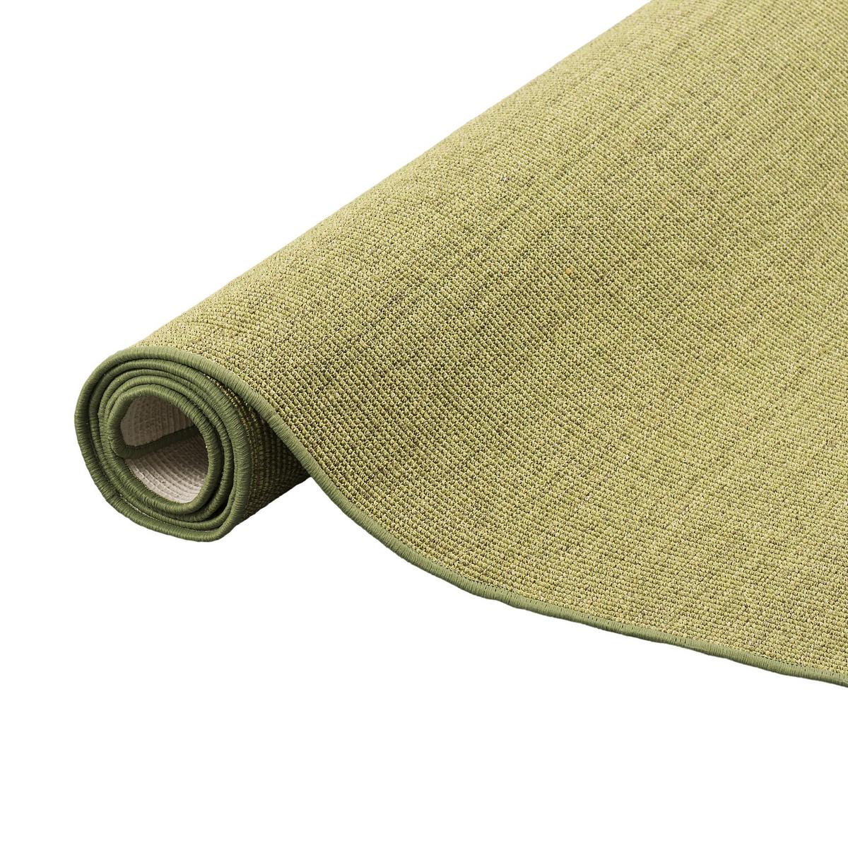SISAL NATUR TEPPICH KLASSISCH - Grün, Textil (80/200cm) - Snapstyle