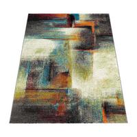 KURZFLORTEPPICH, mit Farbverlauf, aus Polypropylen, Florhöhe 12 mm, Mehrfarbig, 120 x 170 cm - Multicolor, Textil (170/120cm) - KADIMA DESIGN