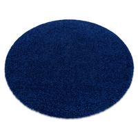 TEPPICH Soffi 100 cm - Blau, Textil (100/100cm) - rugsX