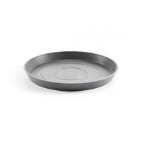 BLUMENTOPFUNTERSETZER rund 50,5/50,5/3,5 cm Grau - Grau, Kunststoff (50.5/3.5cm) - Ecopots