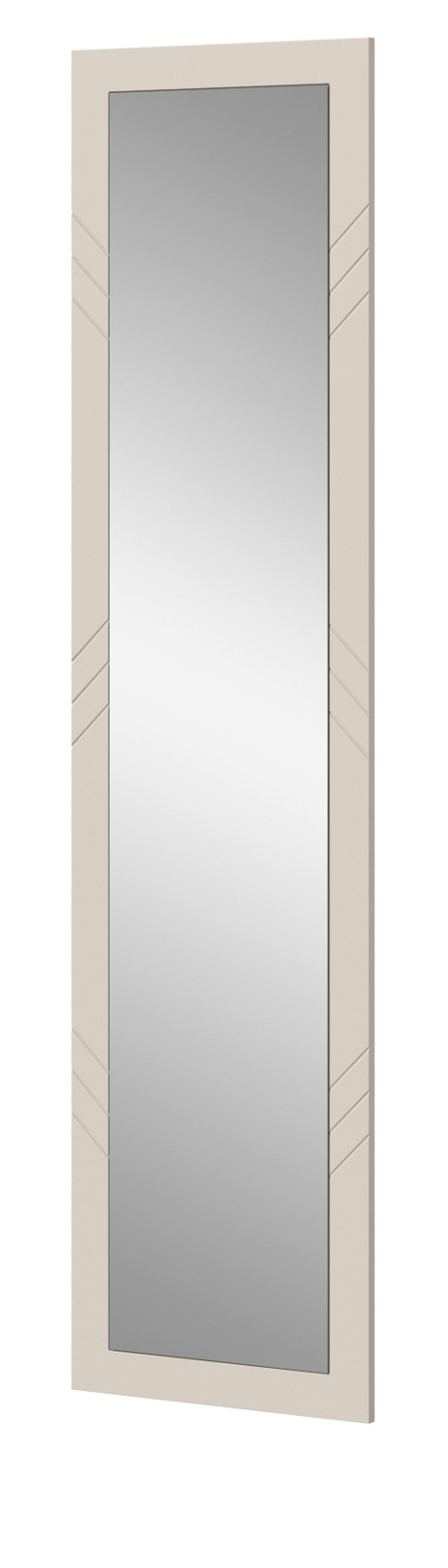 GARDEROBENSPIEGEL Sand matt 45 x 180 cm, Wandspiegel mit Rahmen - Sandfarben, Glas/Holzwerkstoff (45/180/2cm) - Inn.Furn