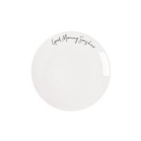 FRÜHSTÜCKSTELLER SUNSHINE Statement weiß ø 21,2 cm - Weiß, Keramik (21.2cm) - Villeroy & Boch