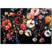 FOTOTAPETE Bulumen Blumenwiese Wohnzimmer Vlies Tapete 250x175 - Multicolor, Papier (250/175cm) - Wallarena