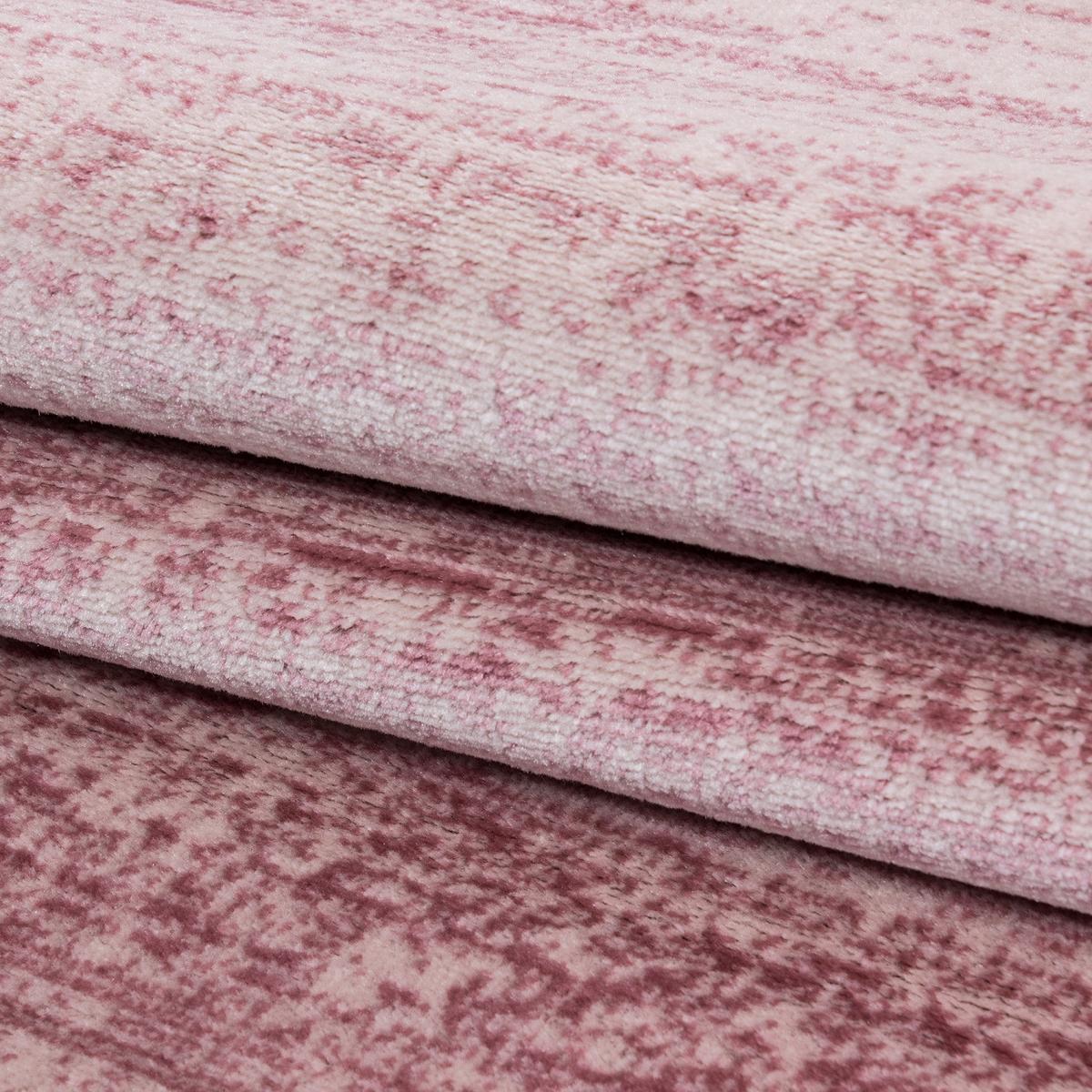 KURZFLORTEPPICH INN, einfarbig, Rosa, 240 x 340 cm - Rosa, Textil (340/240cm) - KADIMA DESIGN