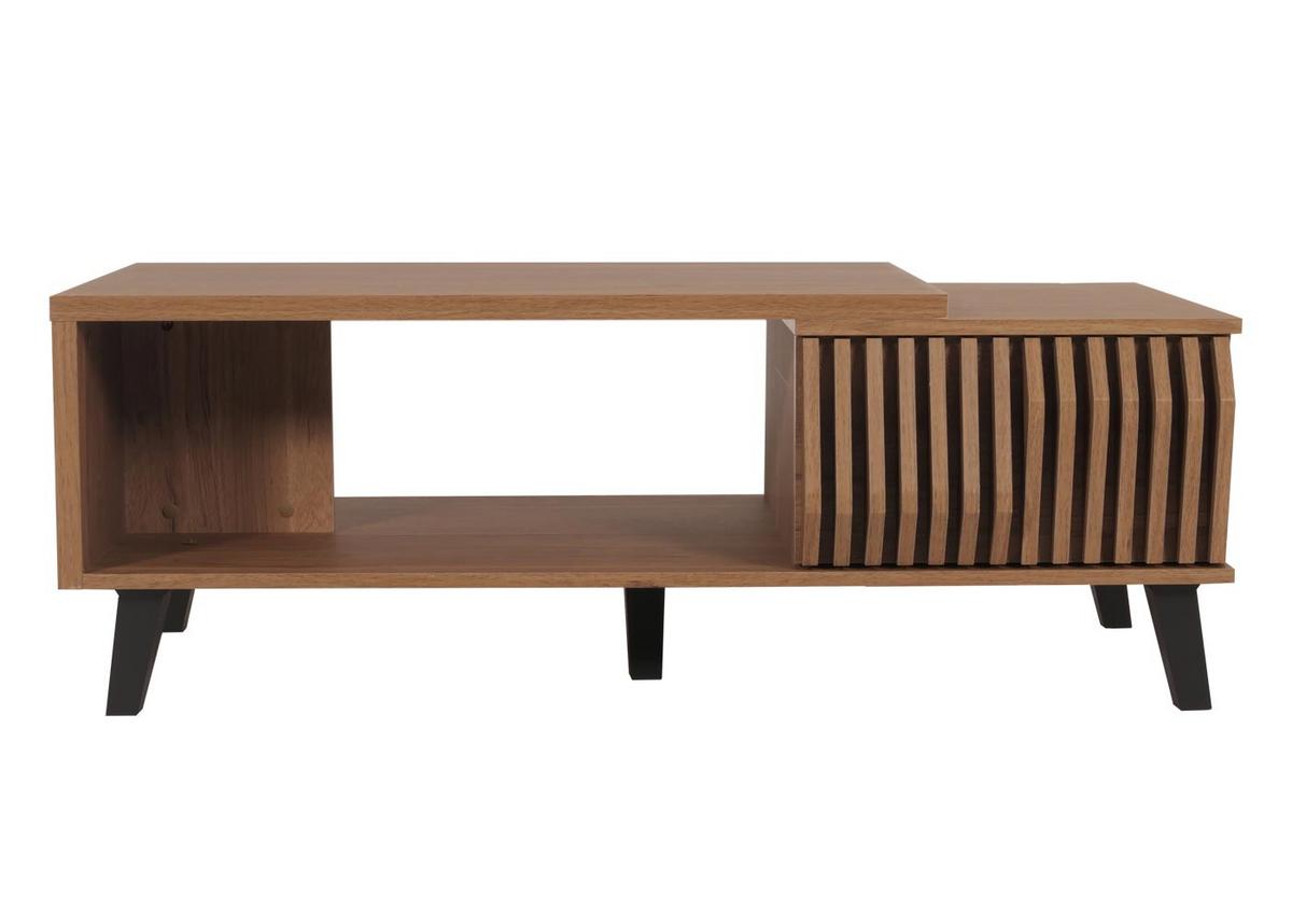 COUCHTISCH rechteckig Braun - Braun, Holz (65/120/44cm) - MCW