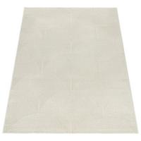 KURZFLORTEPPICH, abstrakt, Florhöhe 9 mm, Creme, 80 x 150 cm - Creme, Textil (150/80cm) - KADIMA DESIGN