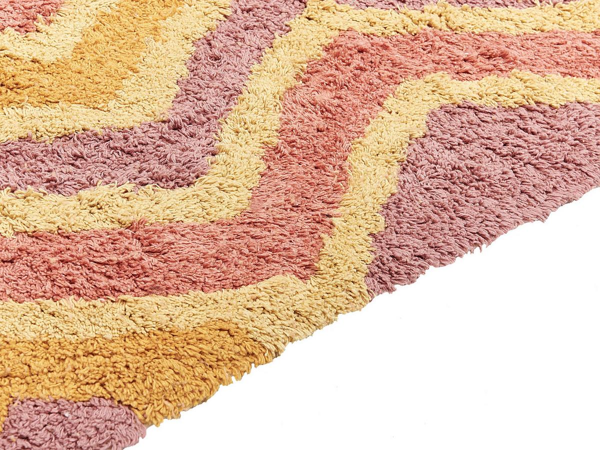 KURZFLOR-TEPPICH Canakkale 230/160 cm - Multicolor, Textil (160/230cm) - Beliani