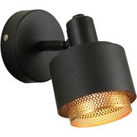 LED-DECKENSTRAHLER Duran 9/9/16.5cm - Schwarz, Metall (9/9/16.5cm) - Nettlife