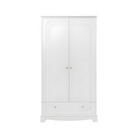 KINDERKLEIDERSCHRANK Royal, 2-türig – ideal für das Kinderzimmer Weiß - Weiß, Holzwerkstoff (103/195/51cm) - RAUMHIRSCH FURNITURE