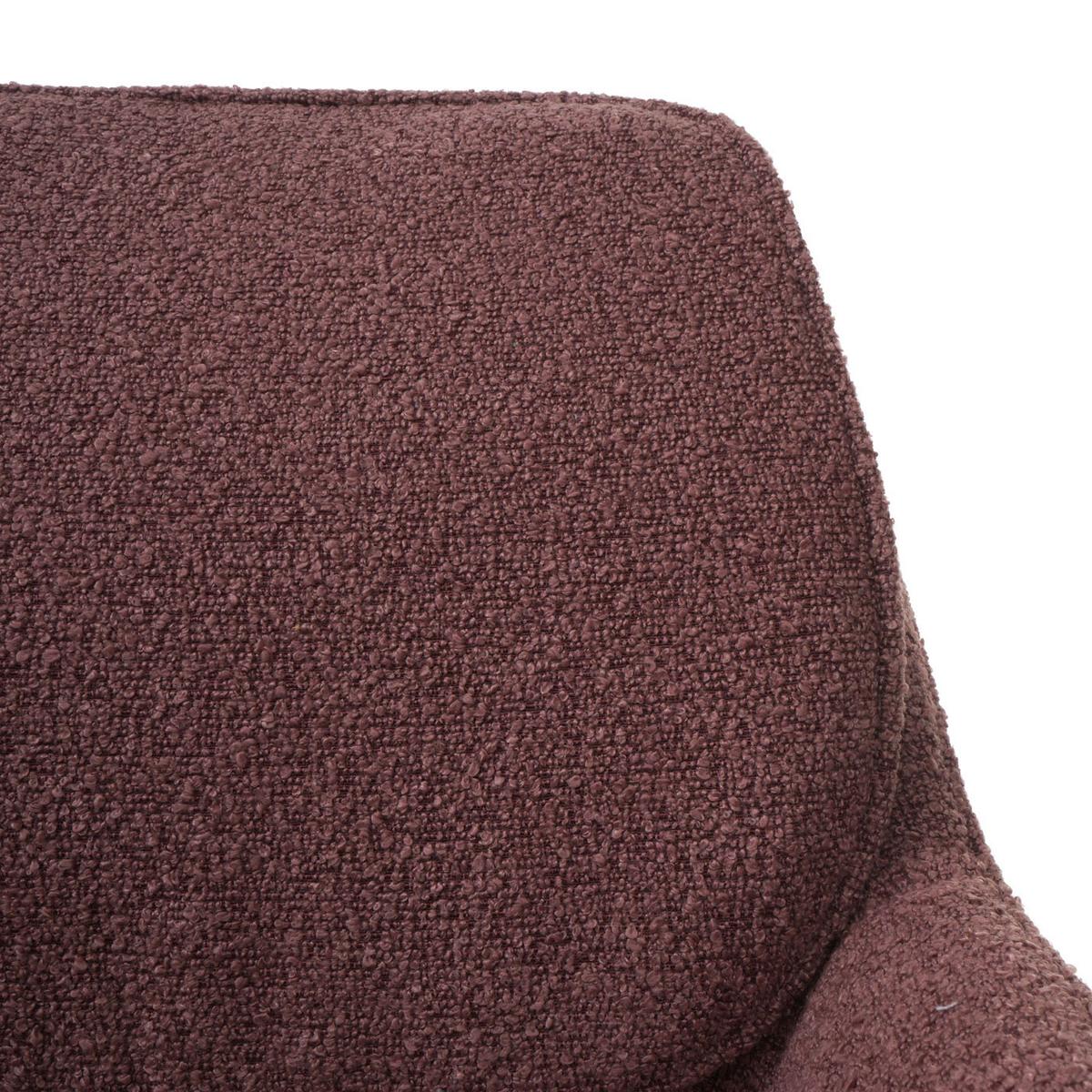 ESSZIMMERSTUHL Braun 6er-Set - Hellbraun/Braun, Textil (57/86/61cm) - MCW