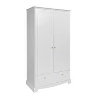 SCHRANK 2 Türen Royal Weiß - Weiß, Holzwerkstoff (103/195/50cm) - Petits-meubles
