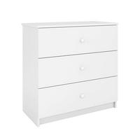 KINDERKOMMODE Weiß - Weiß, Holzwerkstoff (81/80/41cm) - Petits-meubles