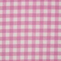 BAUMWOLLSTOFF Meterware Vichy-Karo rosa-weiß, 150 cm - Rosa, Textil (150/100cm) - Homescapes