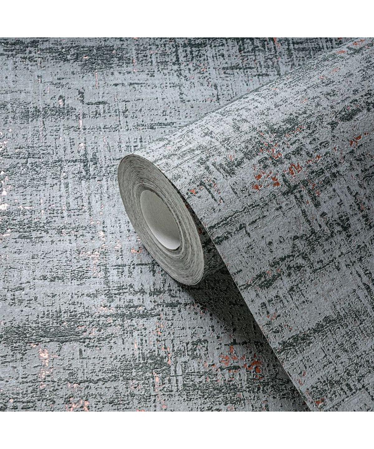 VLIESTAPETE Grün 53/1005 cm - Goldfarben, Textil (53/1cm) - KUNSTLOFT