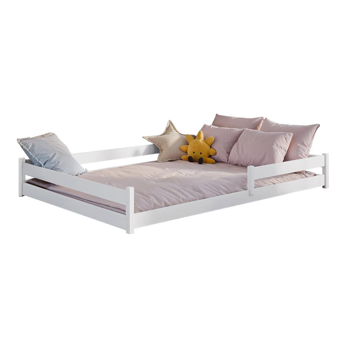 BETT 140/200 Lily Weiß - Weiß, Holz (140/200cm) - Petits-meubles