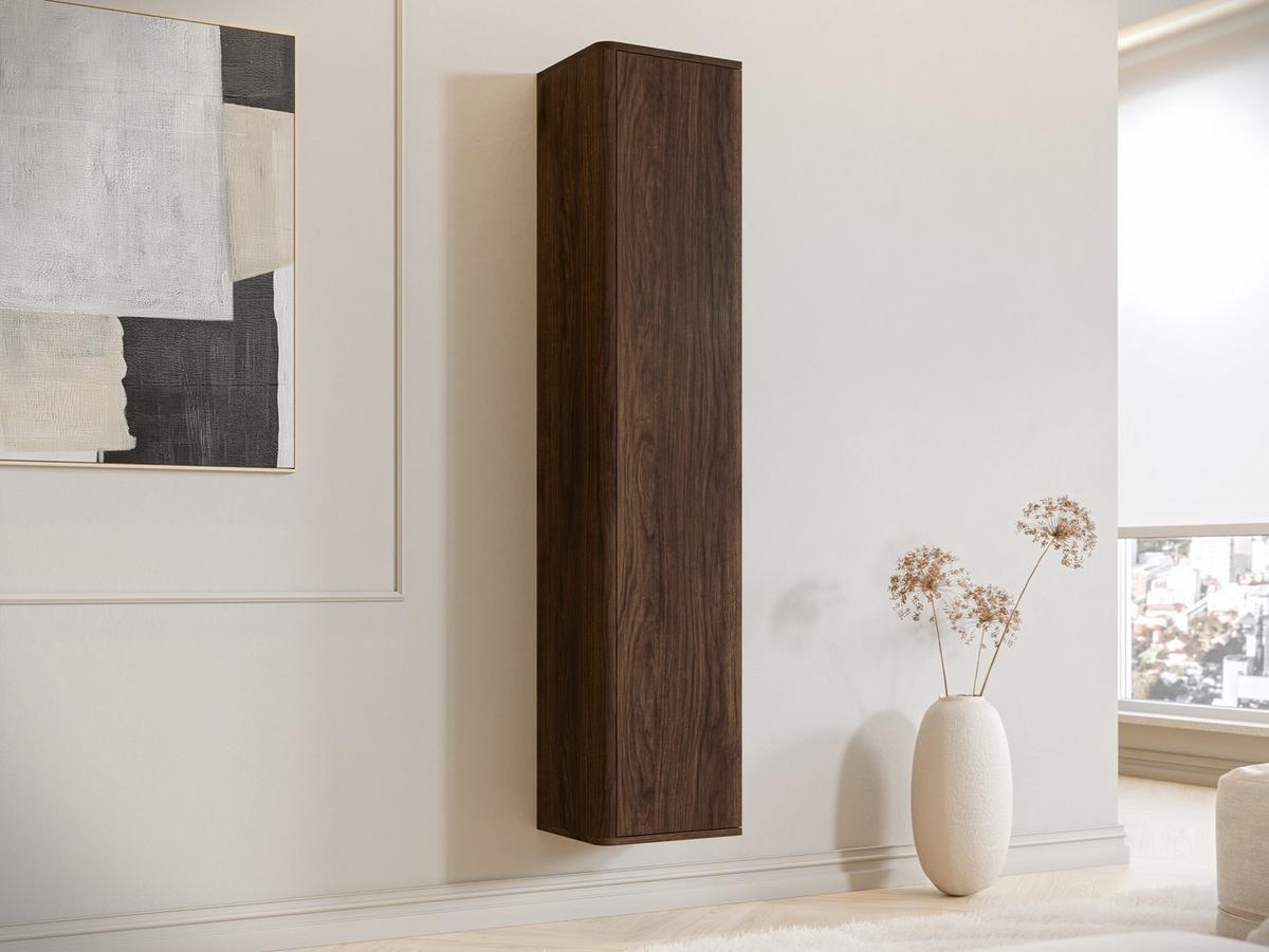 HÄNGEVITRINE Philippe - Nussbaumfarben, Holzwerkstoff (36/164/31cm) - MIRJAN24