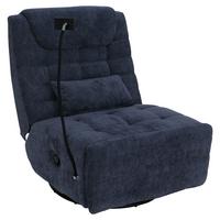 RELAXSESSEL Blau - Blau, Textil (82/96/163cm) - MCW