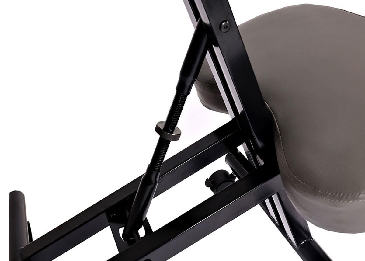 KNIESTUHL ROLLBAR Grau - Grau, Textil (50/67/67cm) - MCW