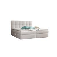 BOXBETT Arturo In Soro - Hellgrau, Holzwerkstoff/Textil (200/200cm) - Fun Möbel