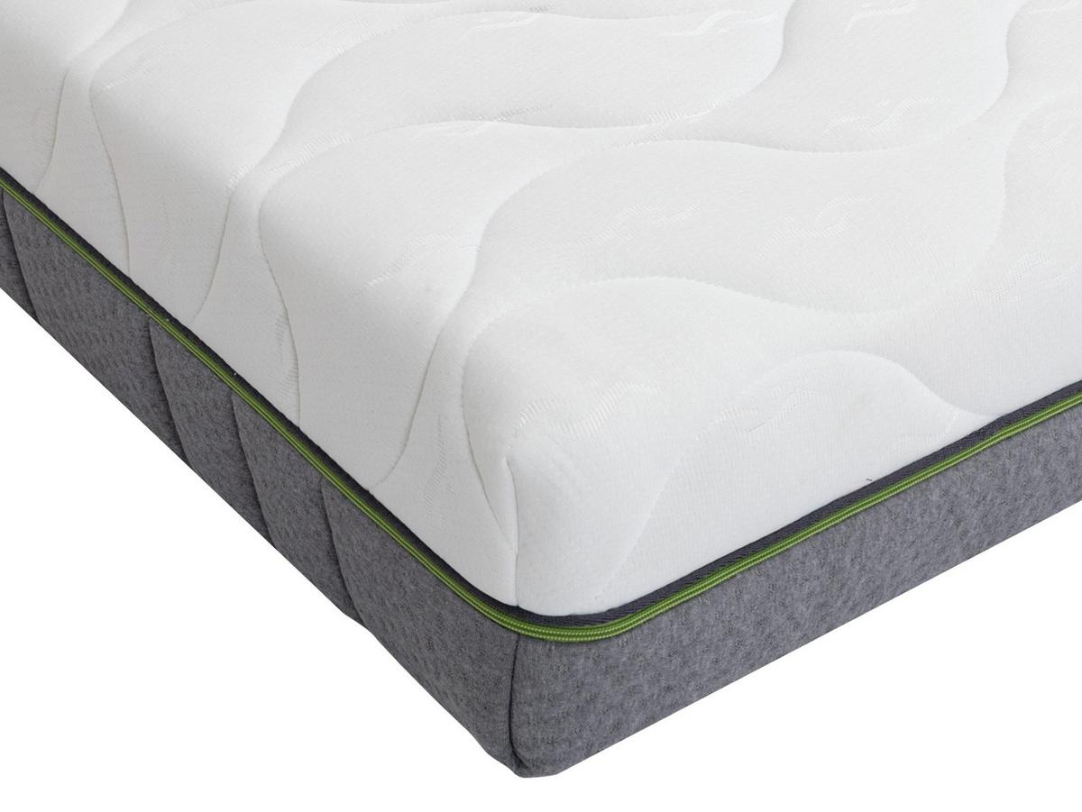 FEDERKERNMATRATZE Arlan 21 cm - H3/H4 - Weiß/Grau, Textil (140/200cm) - MIRJAN24