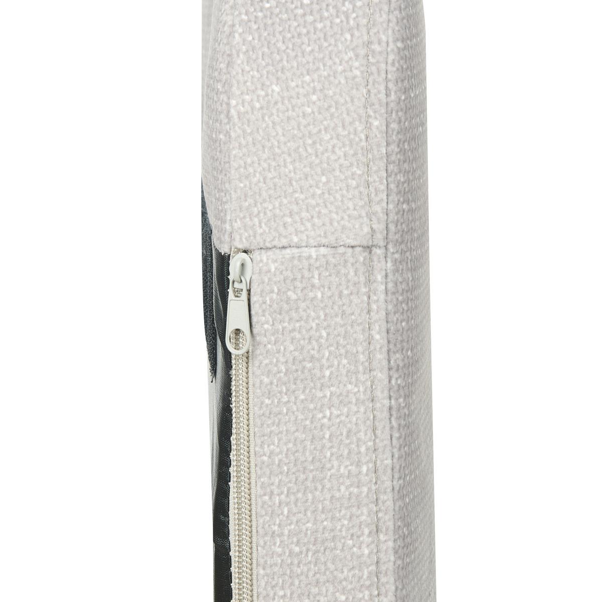 ESSZIMMERSTUHL Samtstoff taupe Yorkville II - Hellbraun/Beige, Textil (56/82/46cm) - Beliani