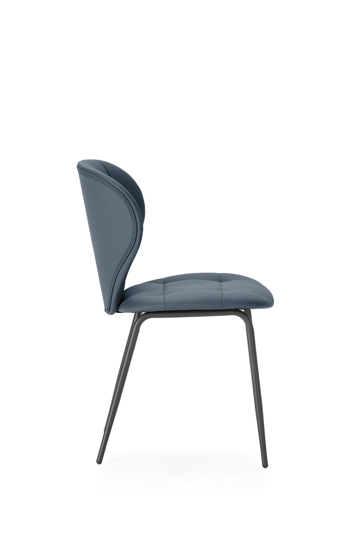 ESSZIMMERSTUHL Maura Grau 50/57/49 cm 2er-Set - Grau, Textil (57/49/50cm) - Calicosy