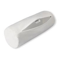 NACKENROLLENBEZUG Basic 100% Baumwolle weiß 40/15 cm - Weiß, Textil (15/40cm) - beties Heimtextil
